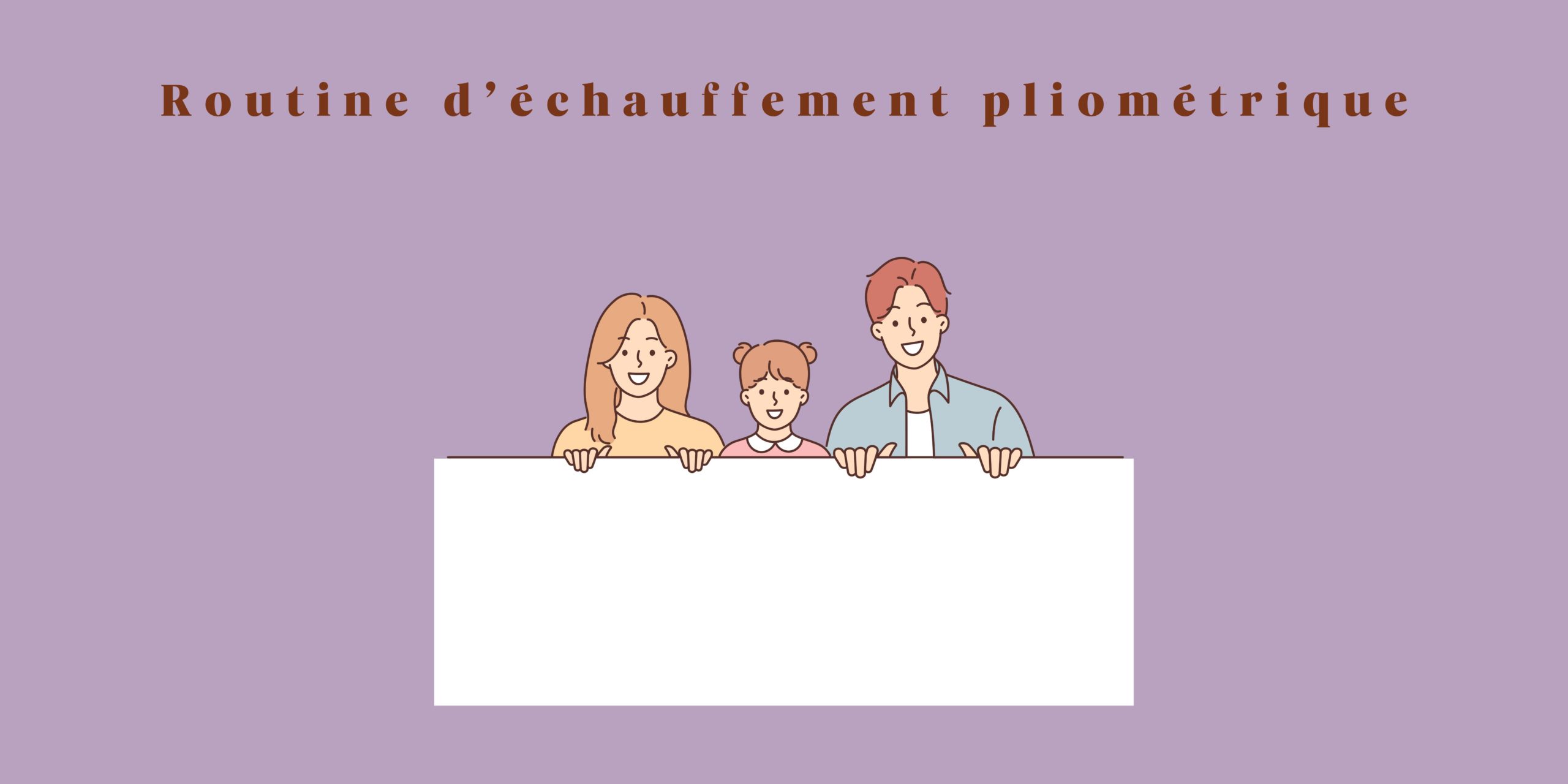 Routine d’échauffement pliométrique
