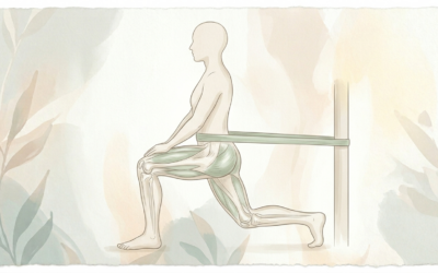 La fente avec élastique : l&rsquo;exercice de renforcement que votre ostéopathe vous recommande