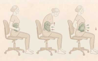 Muscle transverse assis : renforcez votre sangle abdominale au bureau avec cet exercice recommandé par votre ostéopathe